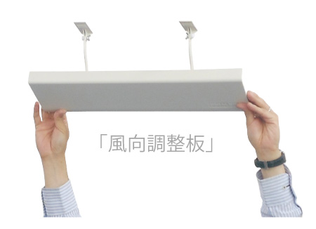 風向調整板