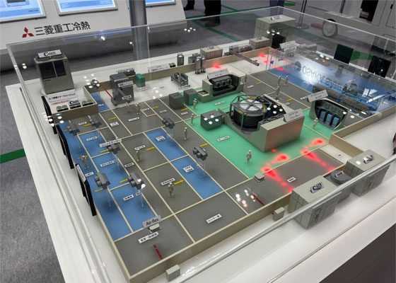 実機・模型の展示