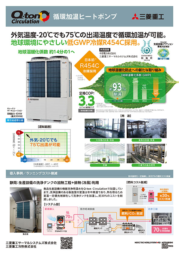 循環加温ヒートポンプ