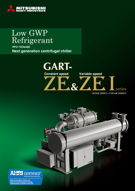 Low GWP Refrigerant Constant & VSD GART-ZE/ZEI