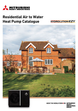 Air to Water Heat Pump (Residential use)
