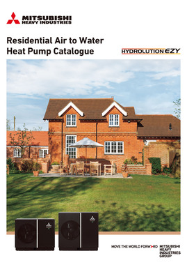 Air to Water Heat Pump (Residential use)