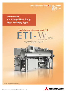 Centrifugal Heat Pump Heat Recovery Type ETI-W